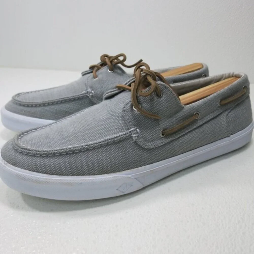 Sperry Top-Sider Canvas Boat Deck Comfort Footwear Men's Casual Shoes 13 M